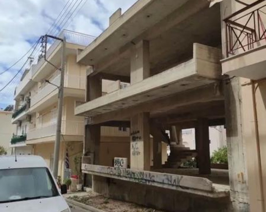 Unfinished Building in Ano Glyfada, Athens