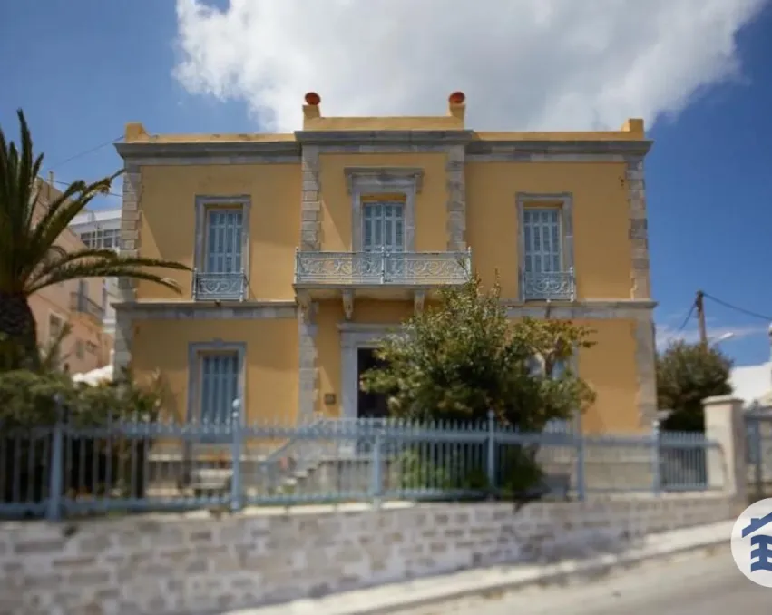 Neoclassical building in Syros, Cyclades